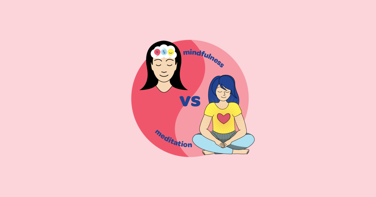 Are mindfulness and meditation the same? - Blog Post Featured image